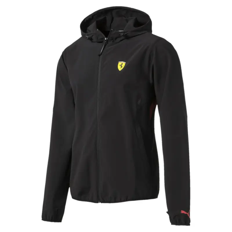 Stichd Ferrari giacca, Puma Lightweight, Nero, 2017