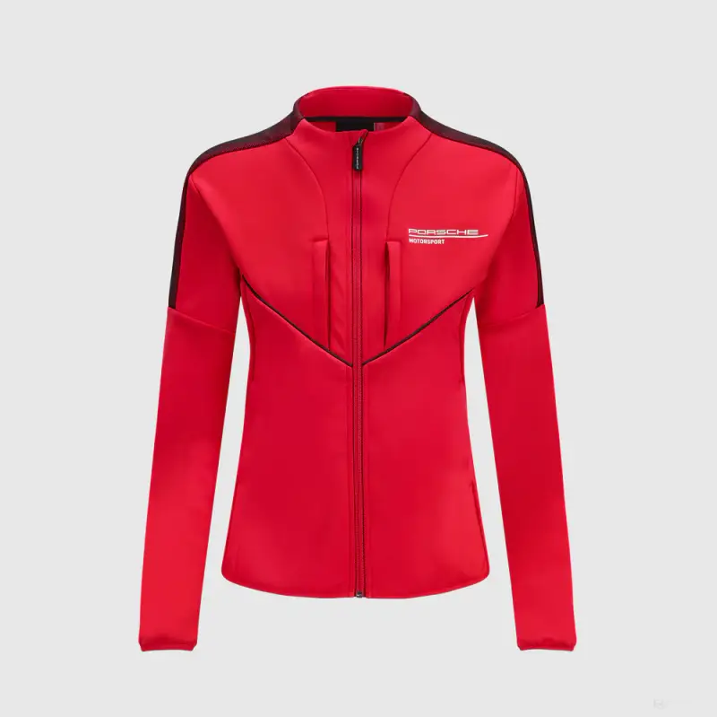 Stichd Porsche Giacca di softshell, Donna, Fanwear, Rosso, 2022