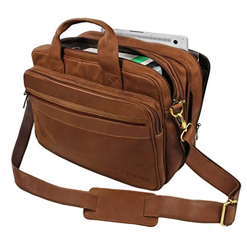 STILORD Portadocumenti Marrone 2300545