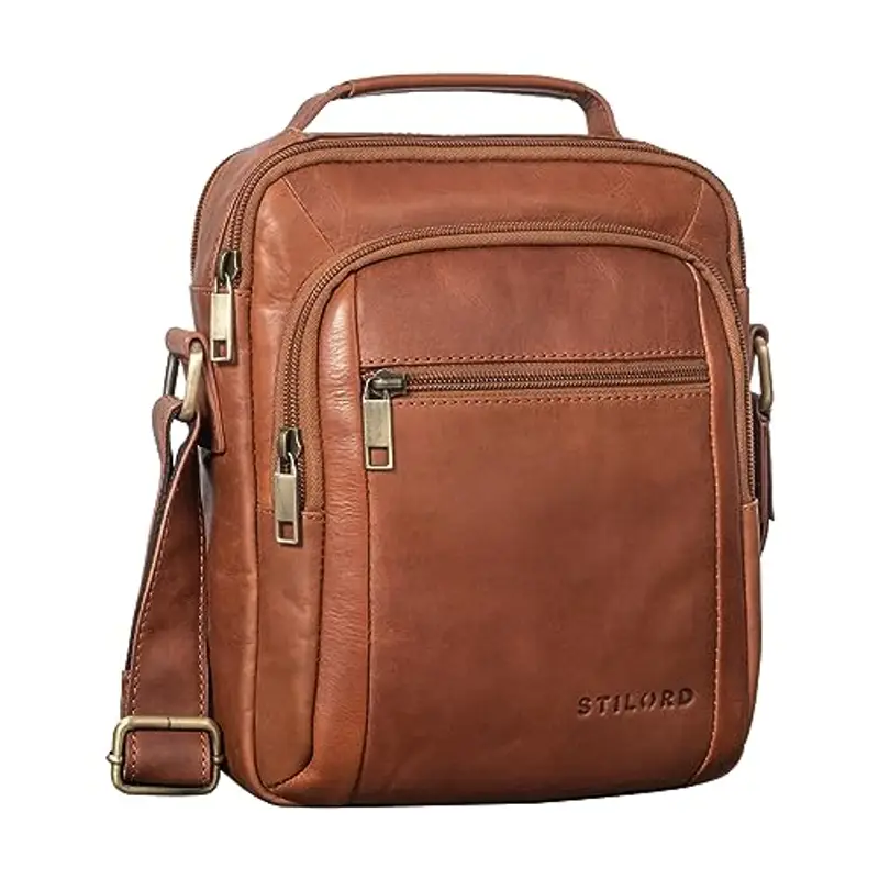 STILORD Borsa a tracolla Uomo Marrone 1387006