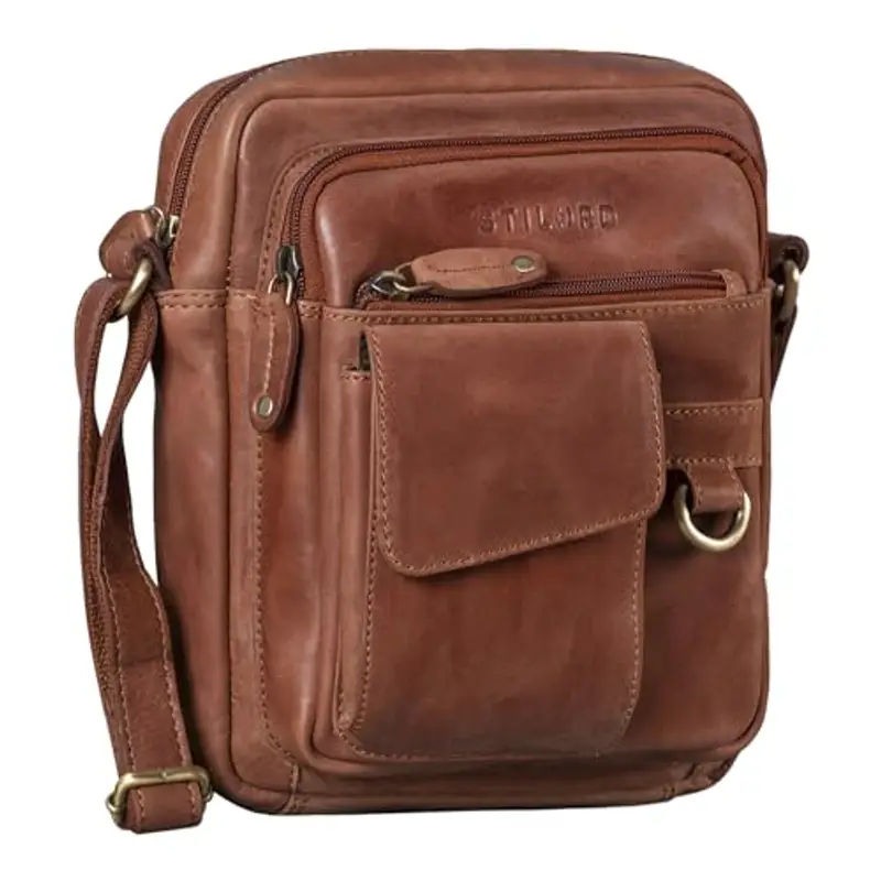 STILORD Borsa a spalla Uomo Marrone 1961253