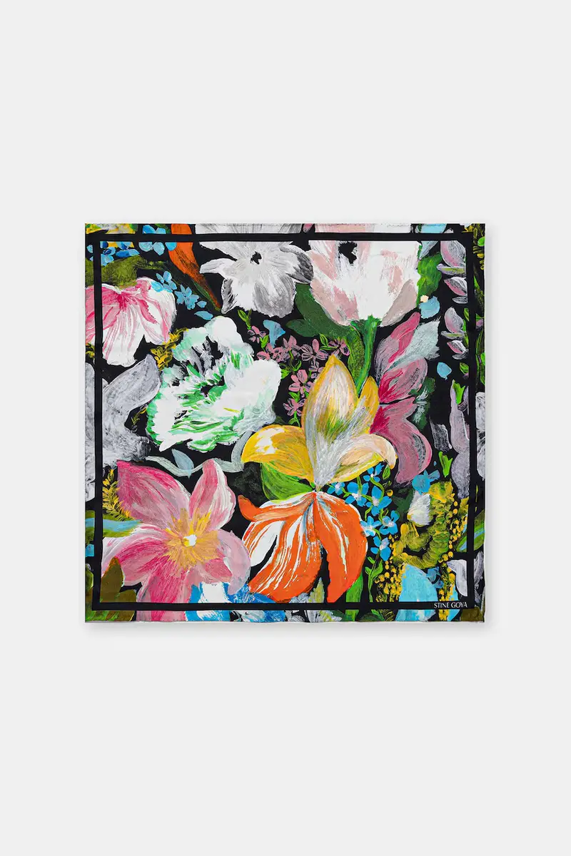 Stine Goya foulard in seta 0 donna SG-AW25-A010-2287 Multicolore