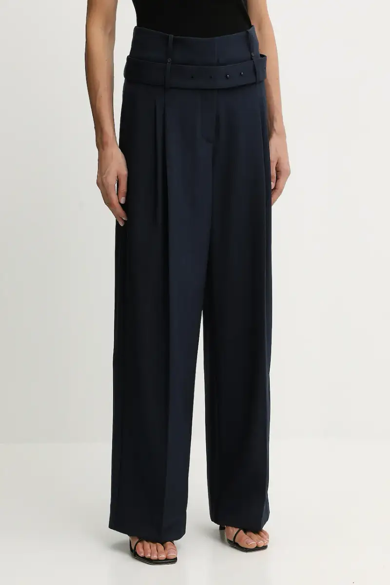 Stine Goya pantaloni 0 donna colore blu navy SG-AW25-P113-2435