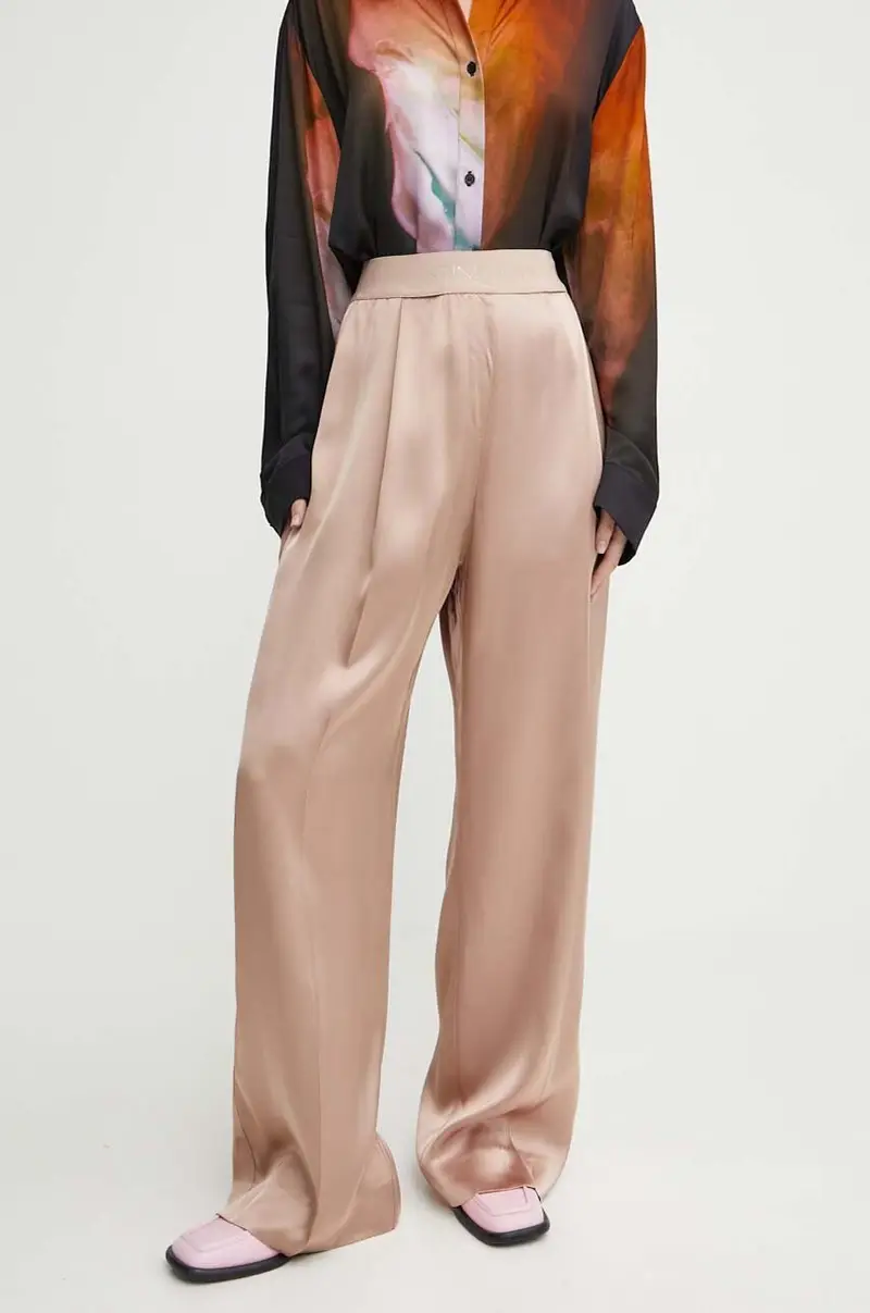 Stine Goya pantaloni donna colore beige