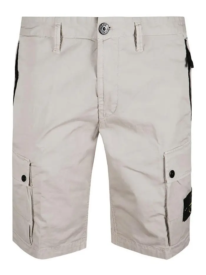 Stone Island Bermuda cargo Grigio