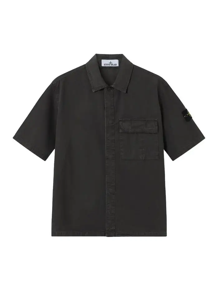 Stone Island Camicia a maniche corte Grigio