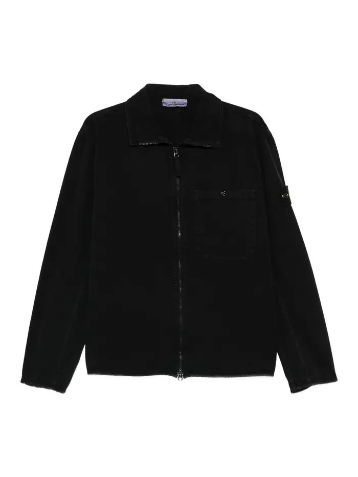Stone Island Camicia nera Nero