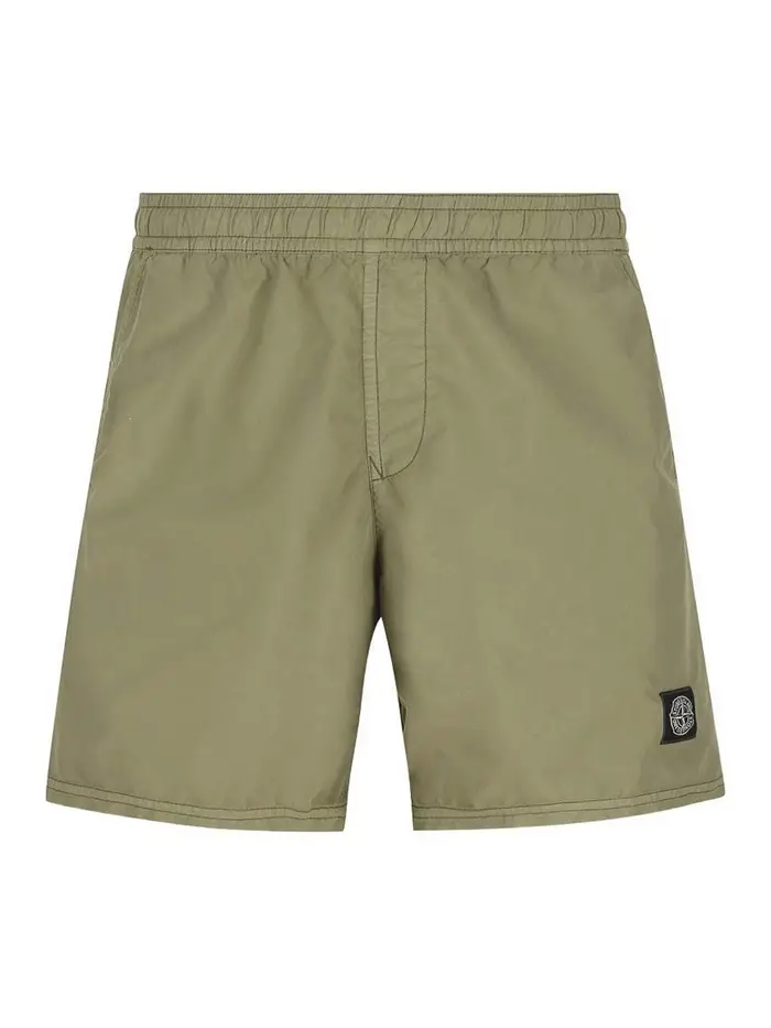 Stone Island Costume Verde Militare Verde Scuro