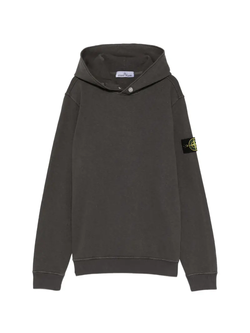 Stone Island felpa GRIGIO
