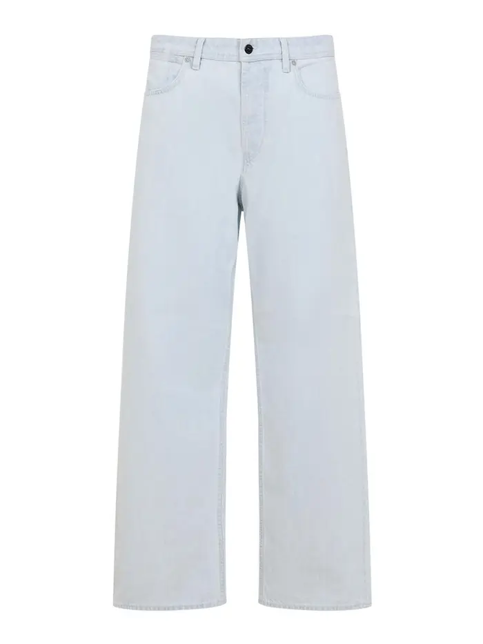 Stone Island Jeans in cotone Grigio Chiaro