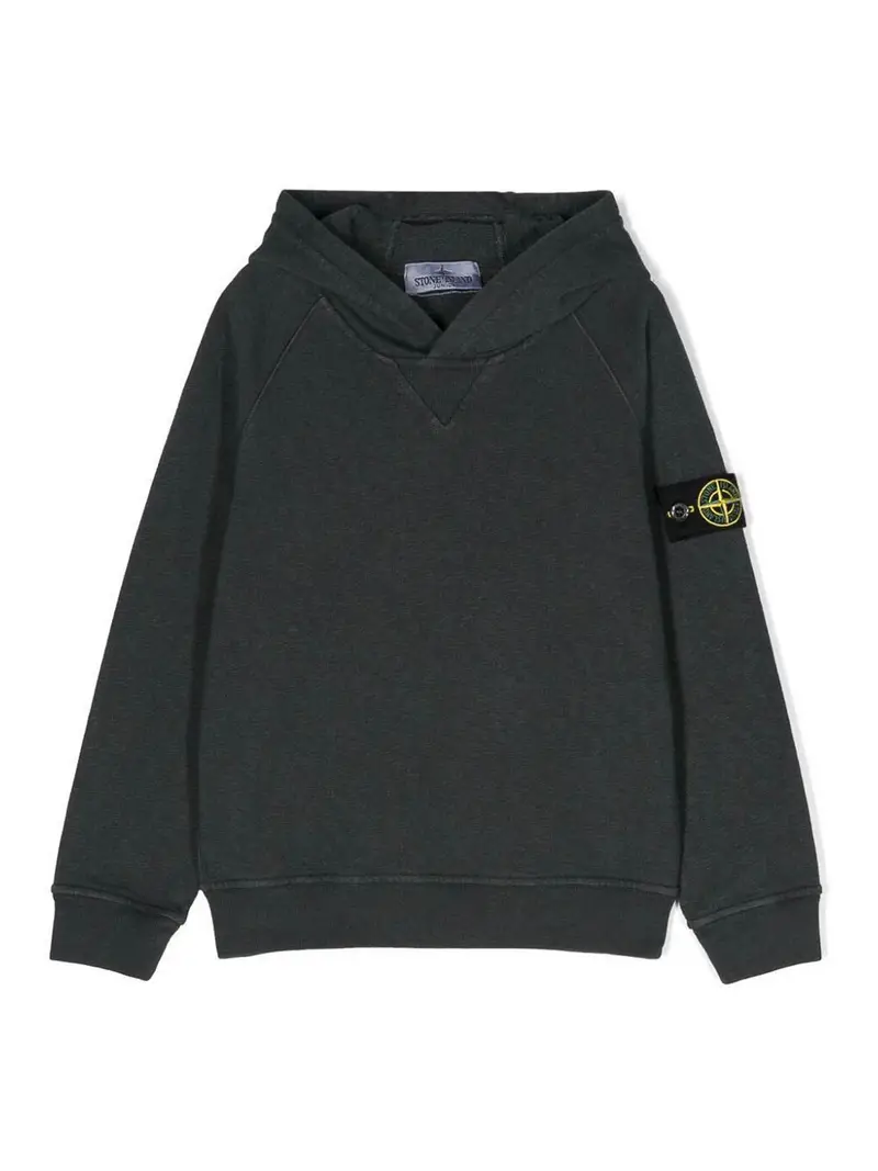 Stone Island Junior Felpa Blu