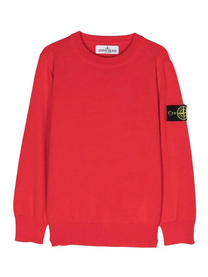 Stone Island Junior Girocollo Grigio