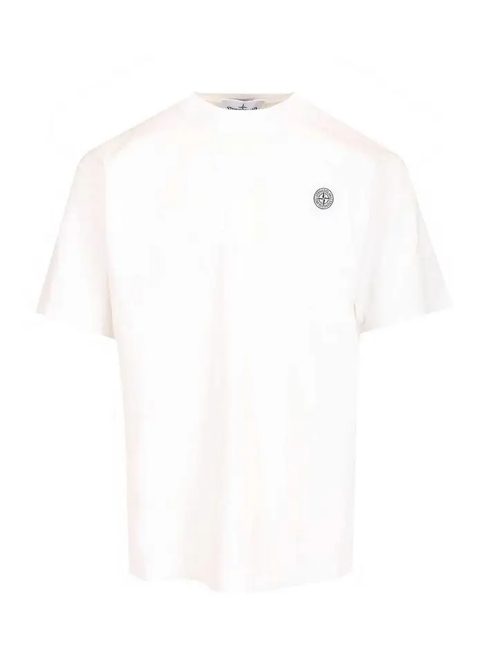 Maglietta in cotone Bianco