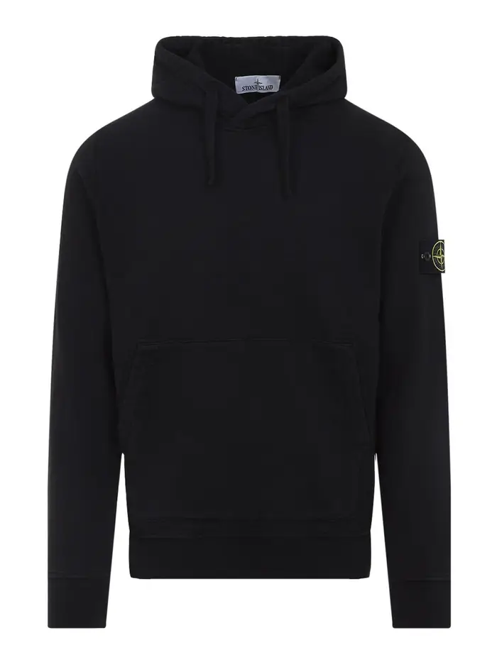 Maglione con cappuccio Nero
