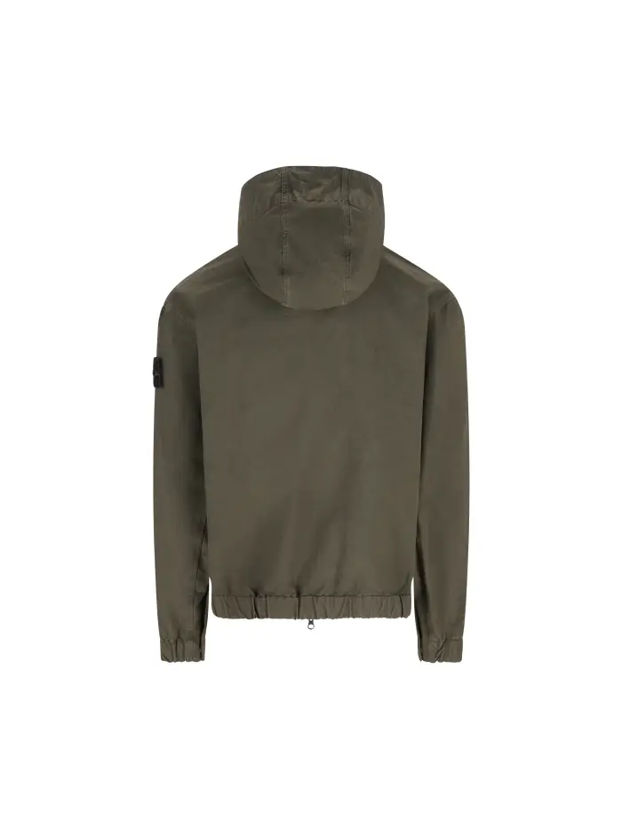 Overshirt realizzata in cotone VERDE