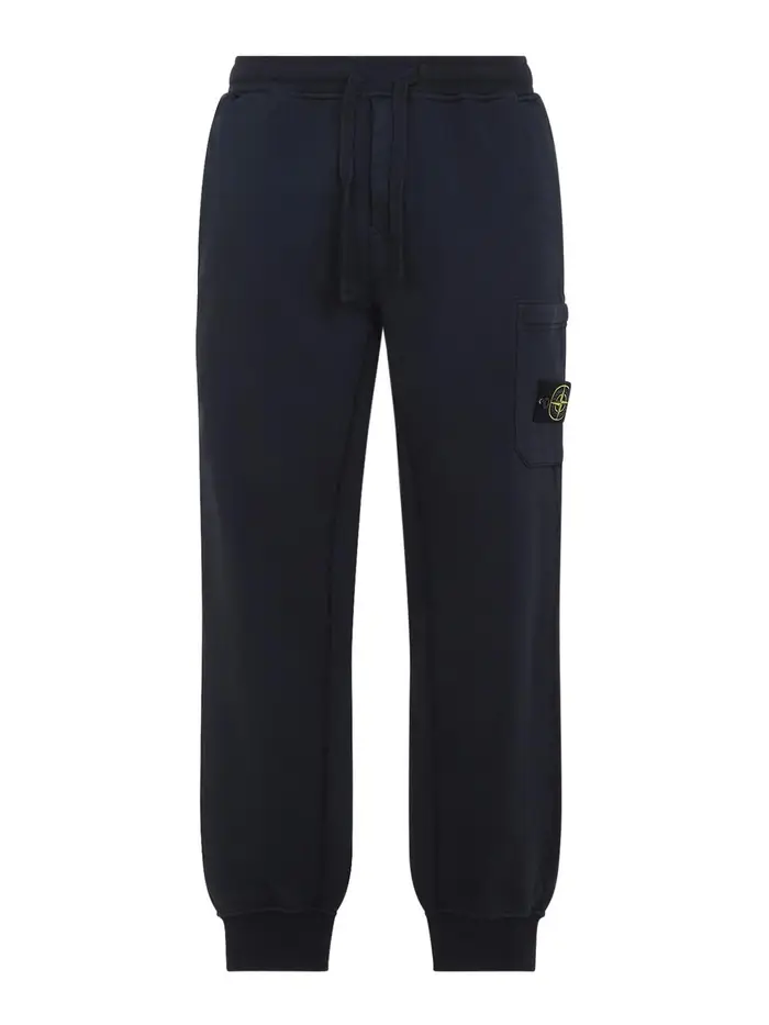 Pantaloni di cotone Blu scuro