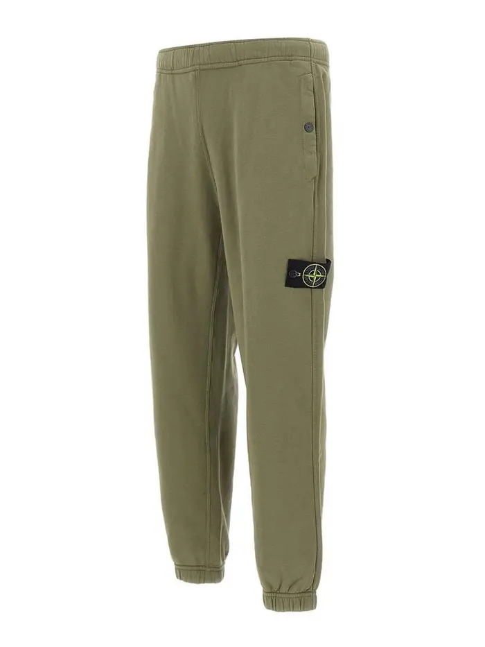 Stone Island Pantaloni jogger Verde