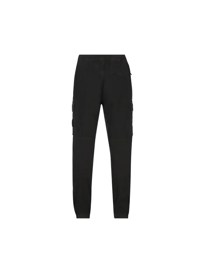 Pantaloni realizzati in cotone NERO