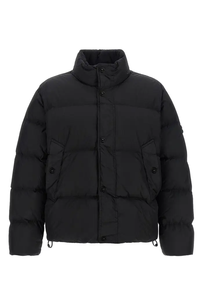 STONE ISLAND Piumino Corto Nero
