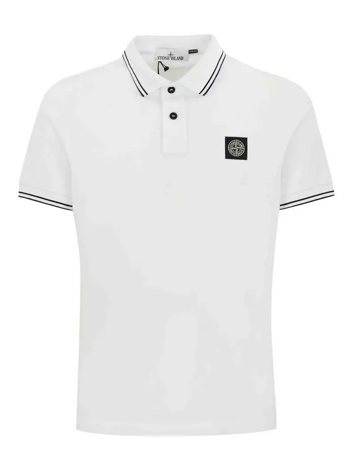 Stone Island Polo Bianco
