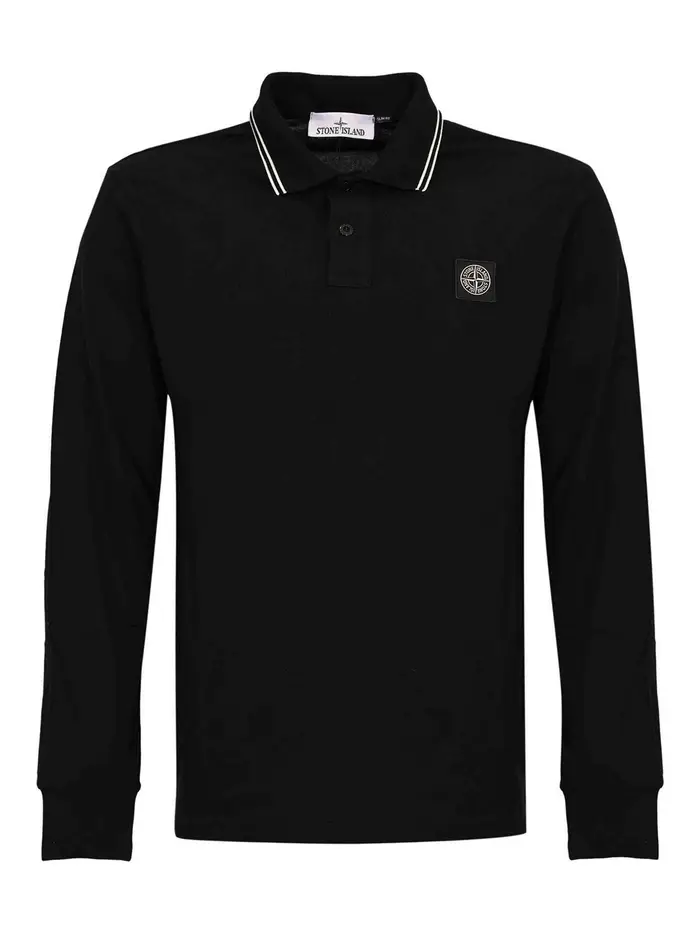 Stone Island Polo Nero 4986304