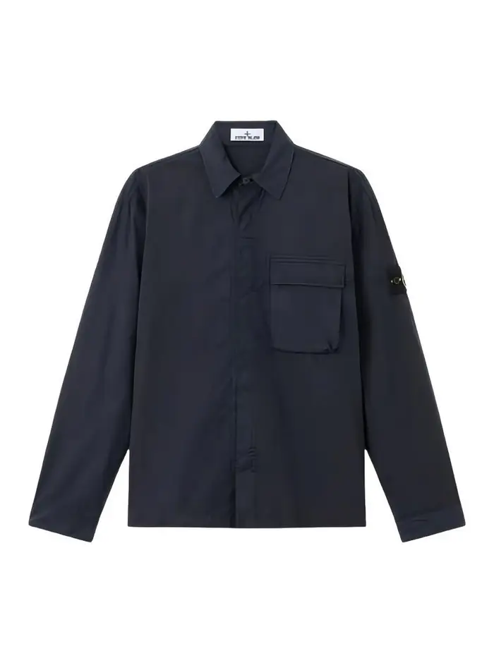 Stone Island Sovracamicia Blu