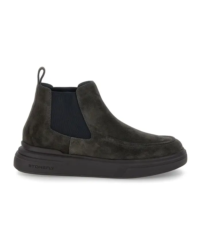 STONEFLY stivaletti uomo phoenix 4 in camoscio gray GRIGIO