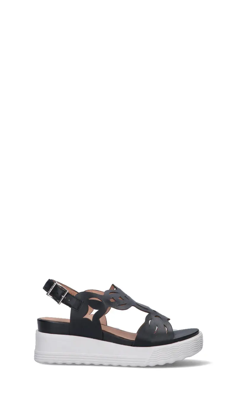 Zeppa donna nera Vario