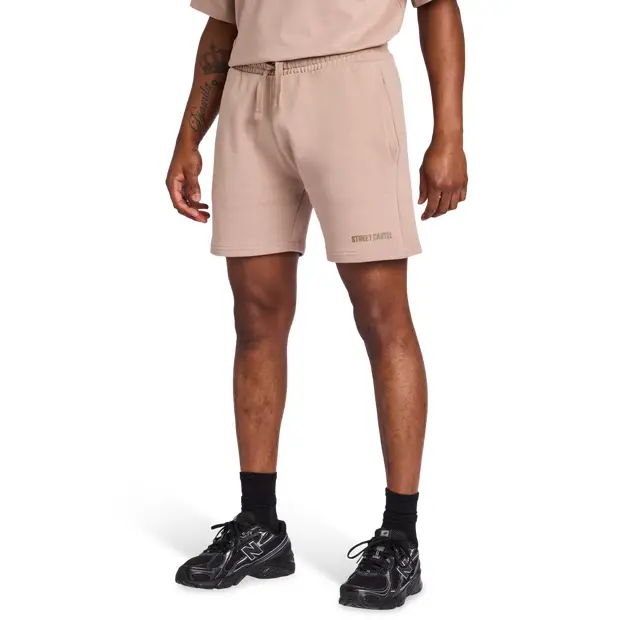 Darkside Uomo - Pantaloncini Marrone - Terry di cotone Brown