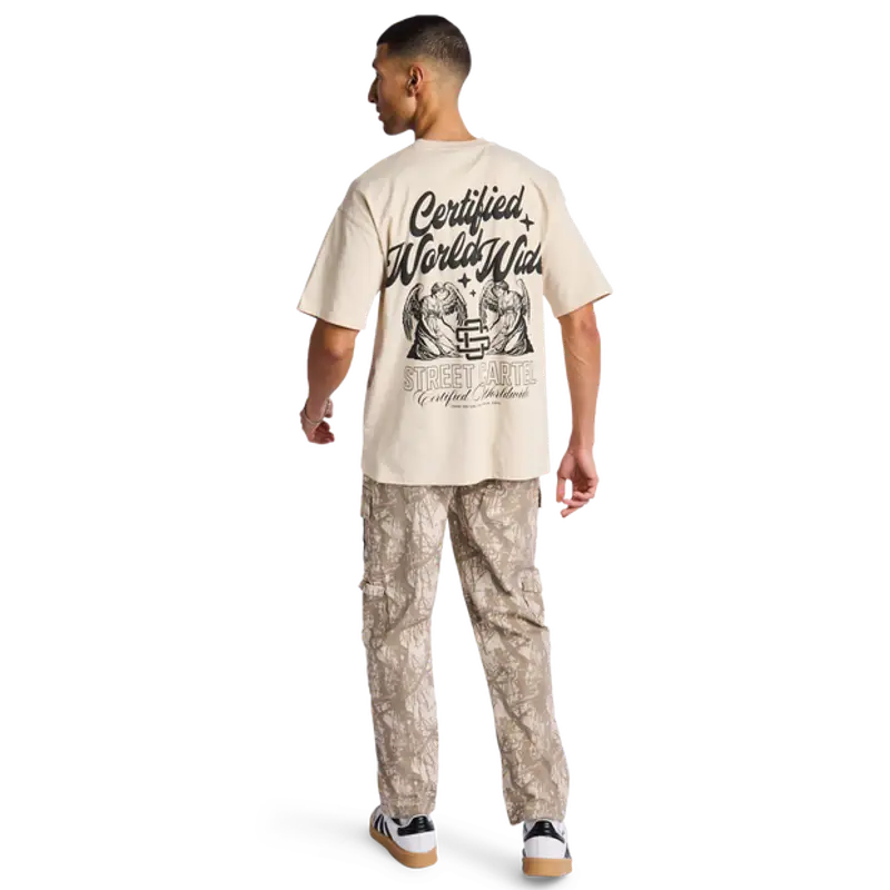 Street Cartel Fallen male Magliette - Bianco - Jersey di cotone - Foot Locker