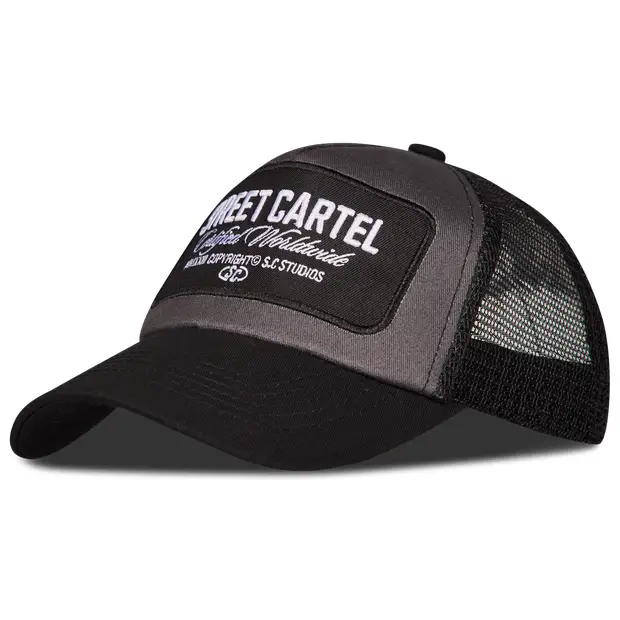 Street Cartel Patch Trucker unisex Trucker - Nero - Algodón - Foot Locker Black