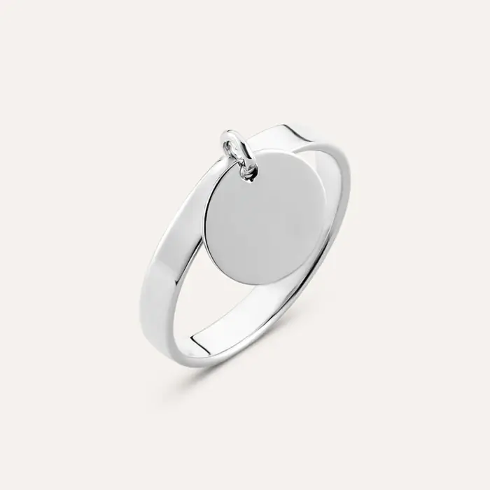 Stroili Anello Fantasia Silver Collection Argento Rodiato Bianco