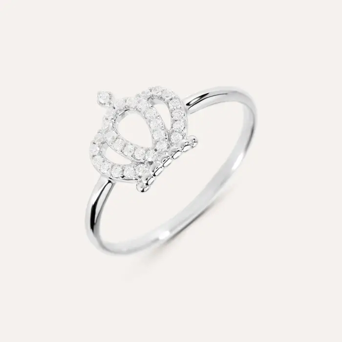 Anello Fantasia Silver Moments Argento Rodiato Cubic Zirconia Bianco