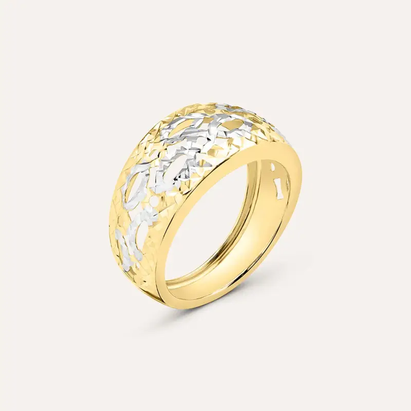 Stroili Anello Fascia Isabelle Oro Bicolore