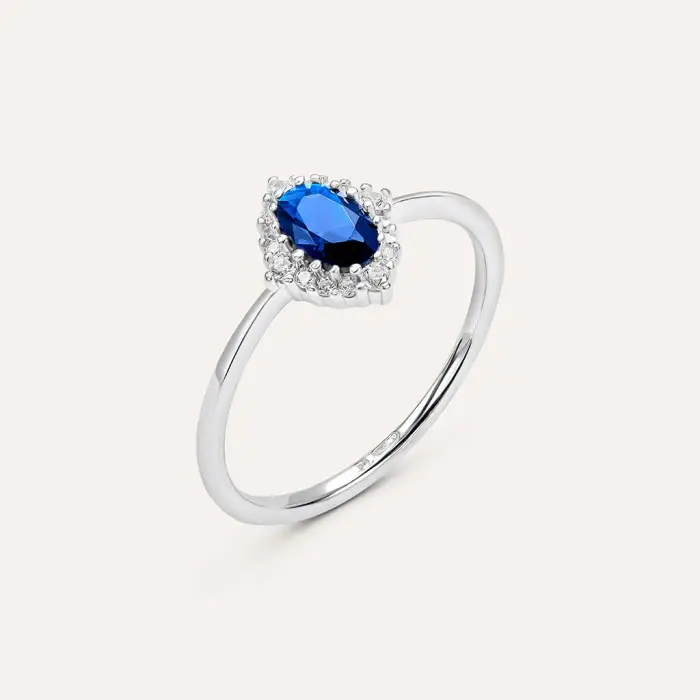 Stroili Anello Solitario Kate Silver Elegance Argento Rodiato Cubic Zirconia Bianco