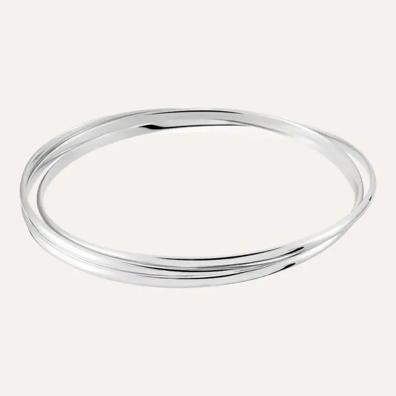 Stroili Bangle Silver Collection Argento Rodiato