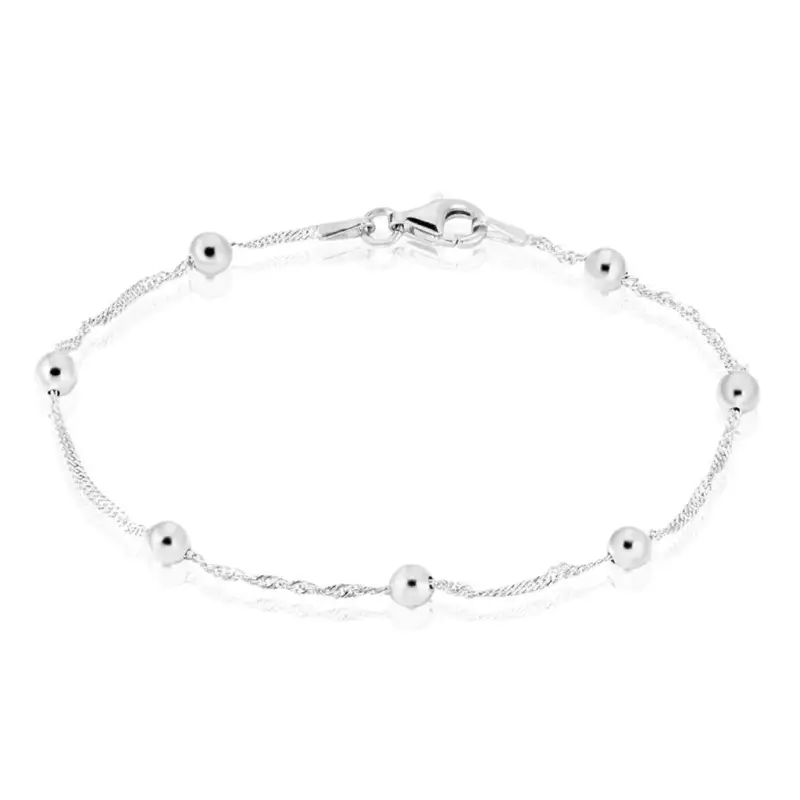 Stroili Bracciale Catena Silver Collection Argento Rodiato
