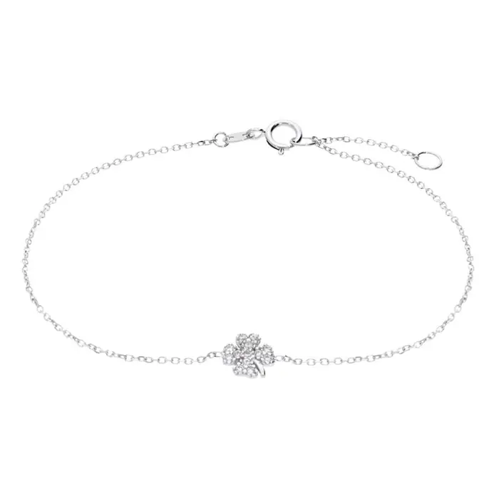 Stroili Bracciale Claire Oro Bianco Cubic Zirconia