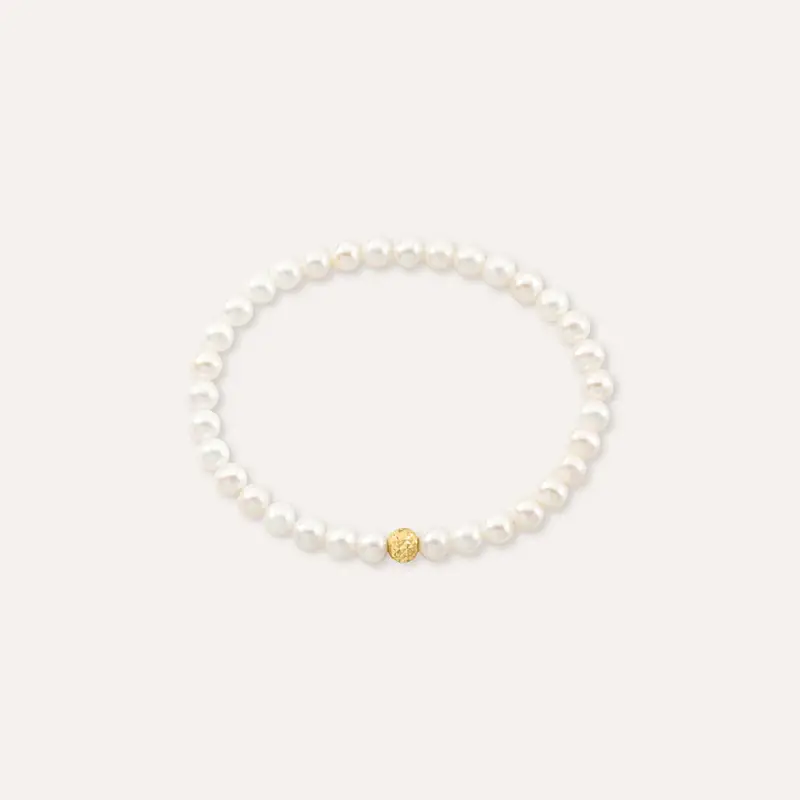 Stroili Bracciale Gabrielle Oro Giallo Perla D Acqua Dolce
