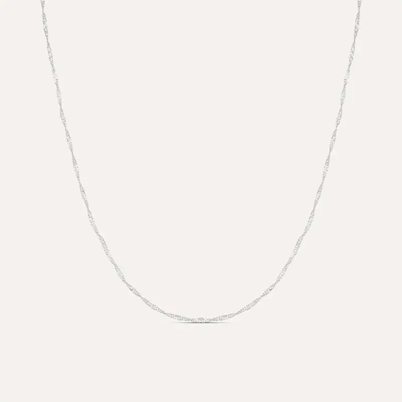 Stroili Catenina Poème Oro Bianco