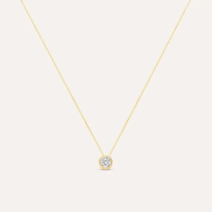Stroili Collana Punto Luce Claire Oro Giallo Cubic Zirconia