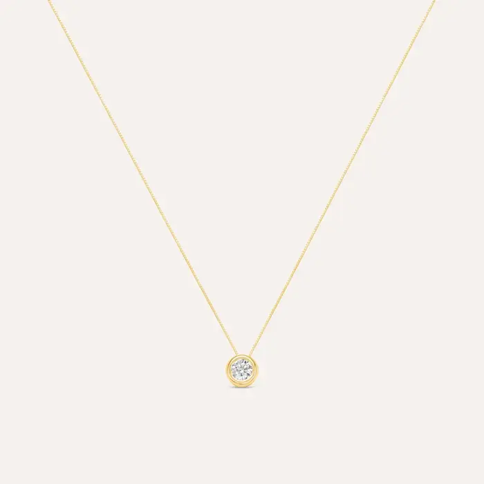 Stroili Collana Punto Luce Claire Oro Giallo Cubic Zirconia