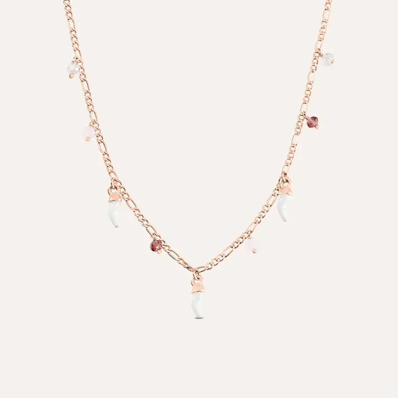 Stroili Collana Silver Soul Argento Rosa Cristallo