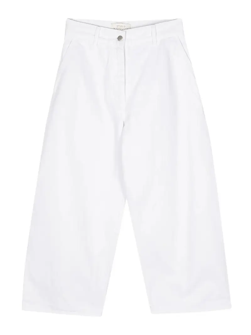 Studio Nicholson Pantalone Bianco