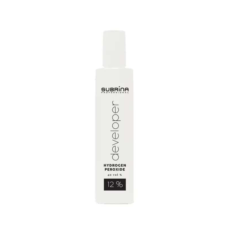 Subrina professional Lozione Ossidante per Capelli Perossido di Idrogeno 12% 40 volumi 120 ml