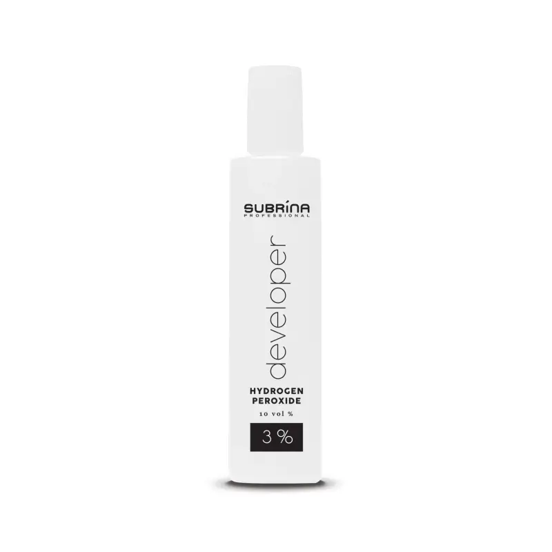 Subrina professional Lozione Ossidante per Capelli Perossido di Idrogeno 3% 10 volumi 120ml