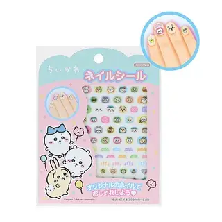 Sun-Star Stationery Chiikawa Nail Art Stickers 100×130×2mm