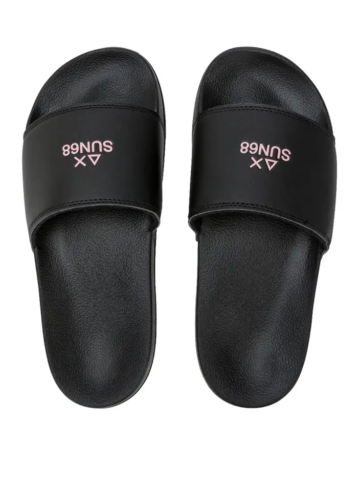 ciabatte sun68 da donna - nero