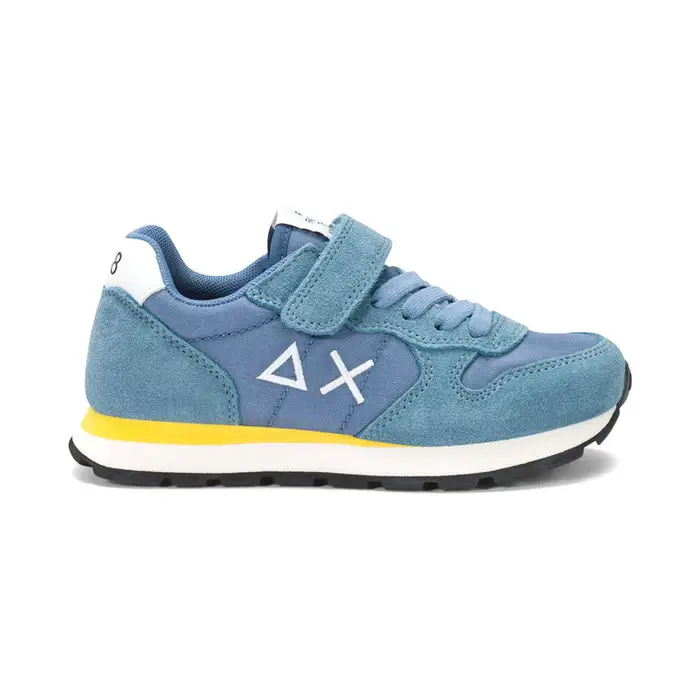 Scarpe bambini Sun68 Boy S Tom Solid sneaker Blu