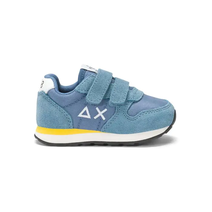 Scarpe bambini Sun68 Boy S Tom Solid sneaker primo passo Blu